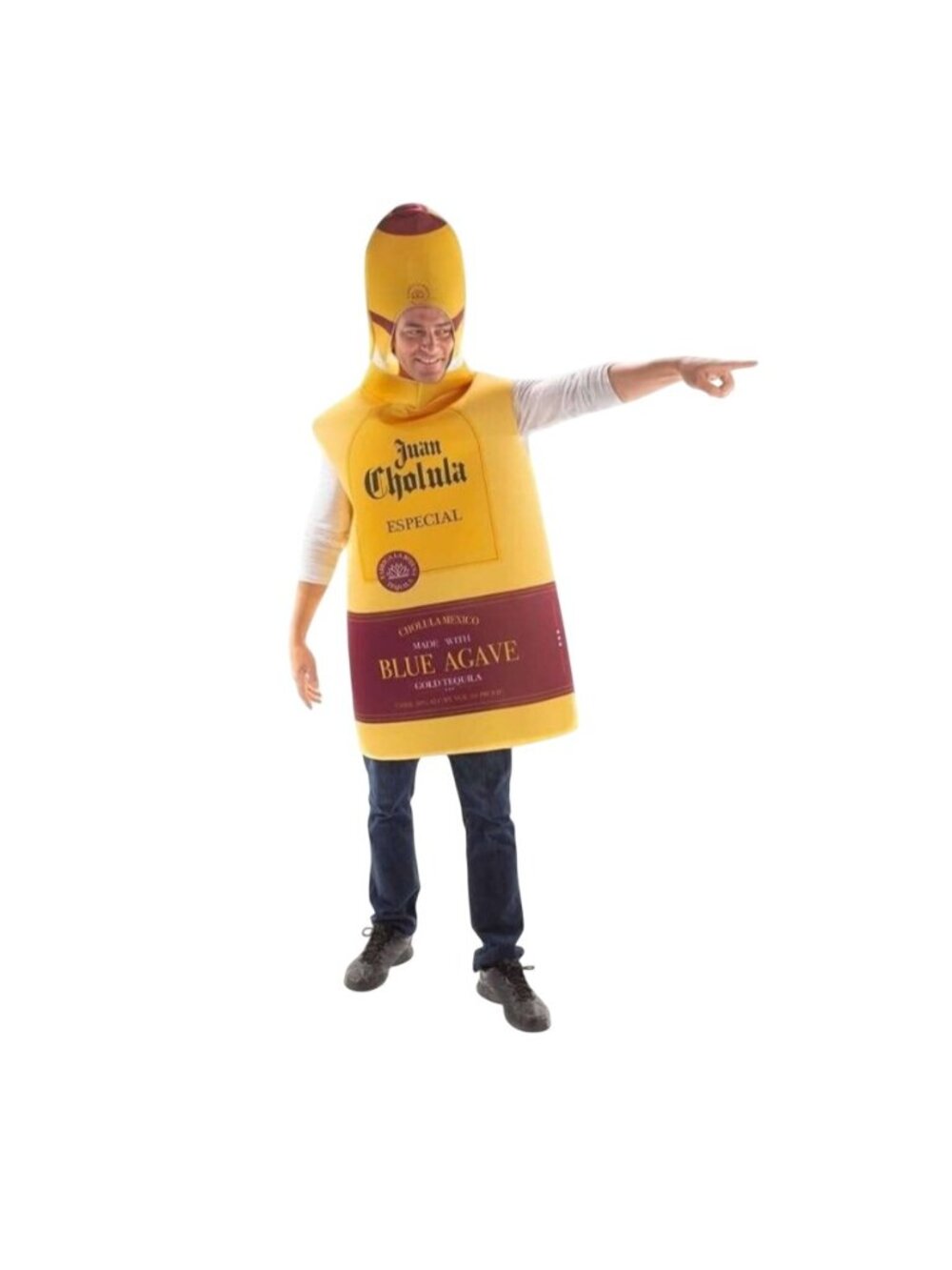 NWT Hauntlook Top Shelf Tequila Adult Halloween Costume One Size Holiday Party